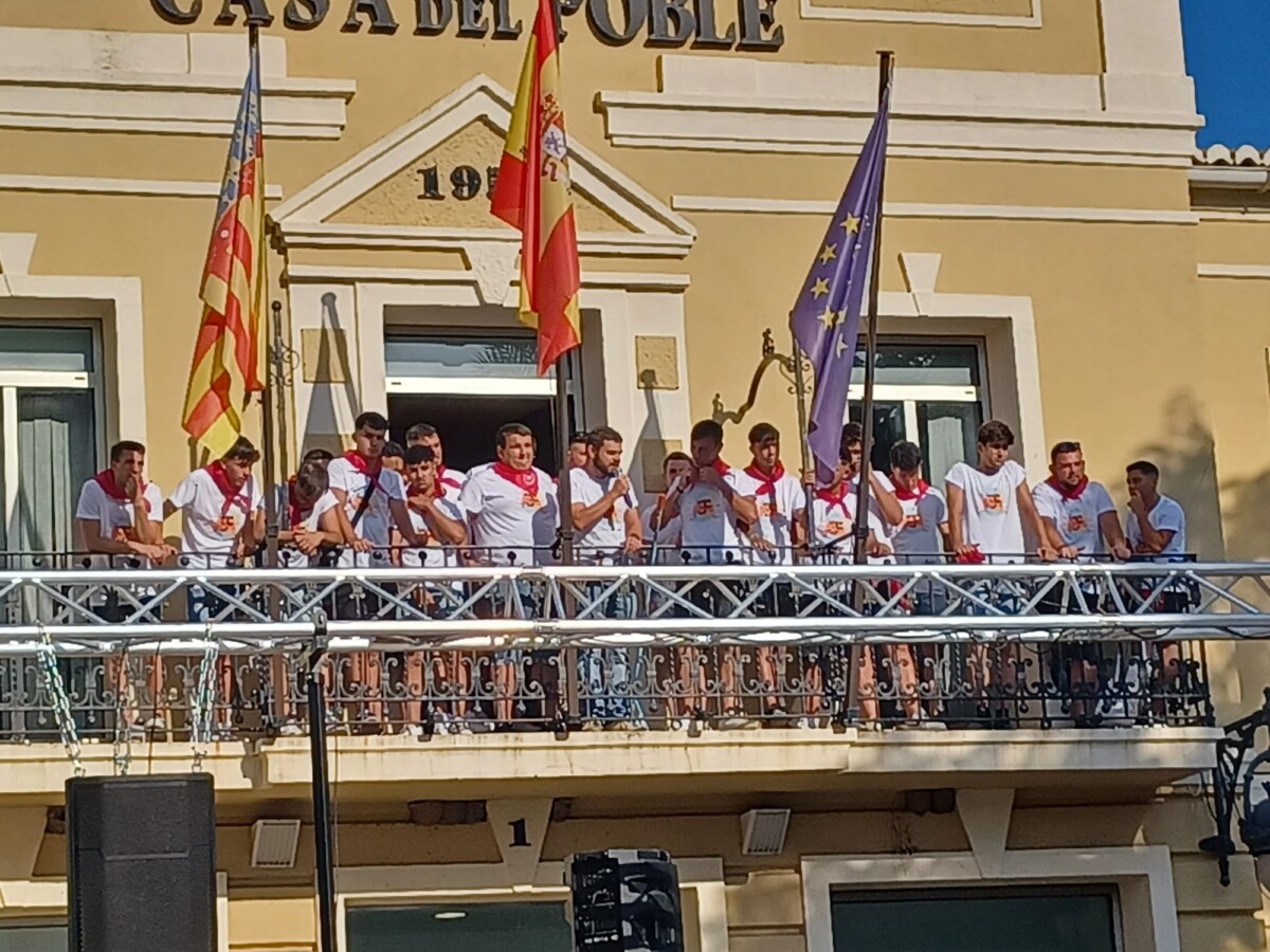 Chupinazo fiestas Pobla Farnals 2023